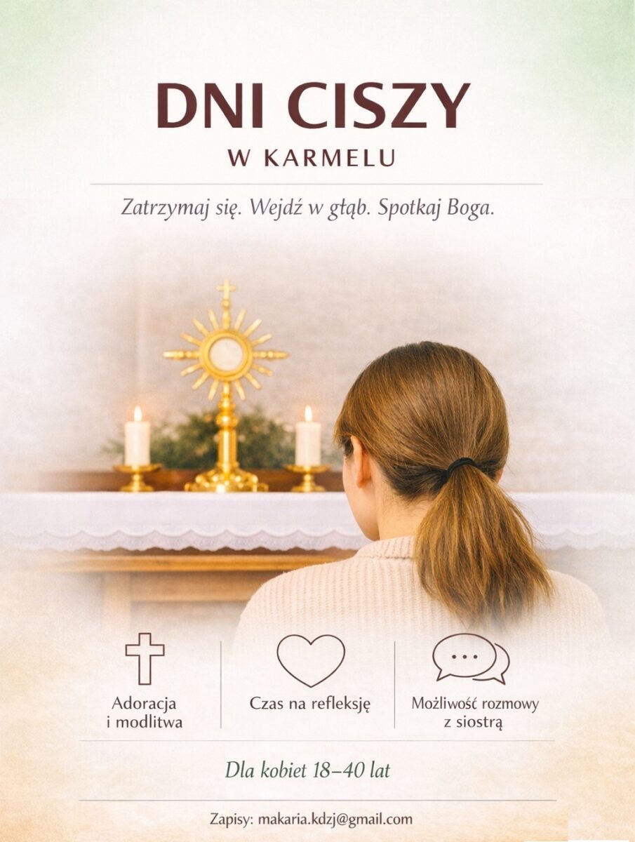 Dni ciszy w karmelu